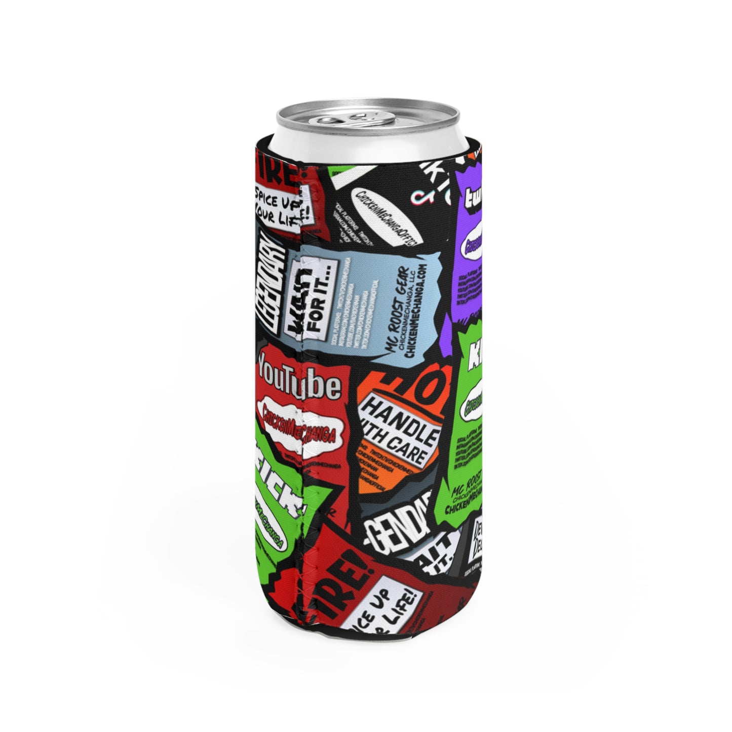Saucy Slim Can Cooler
