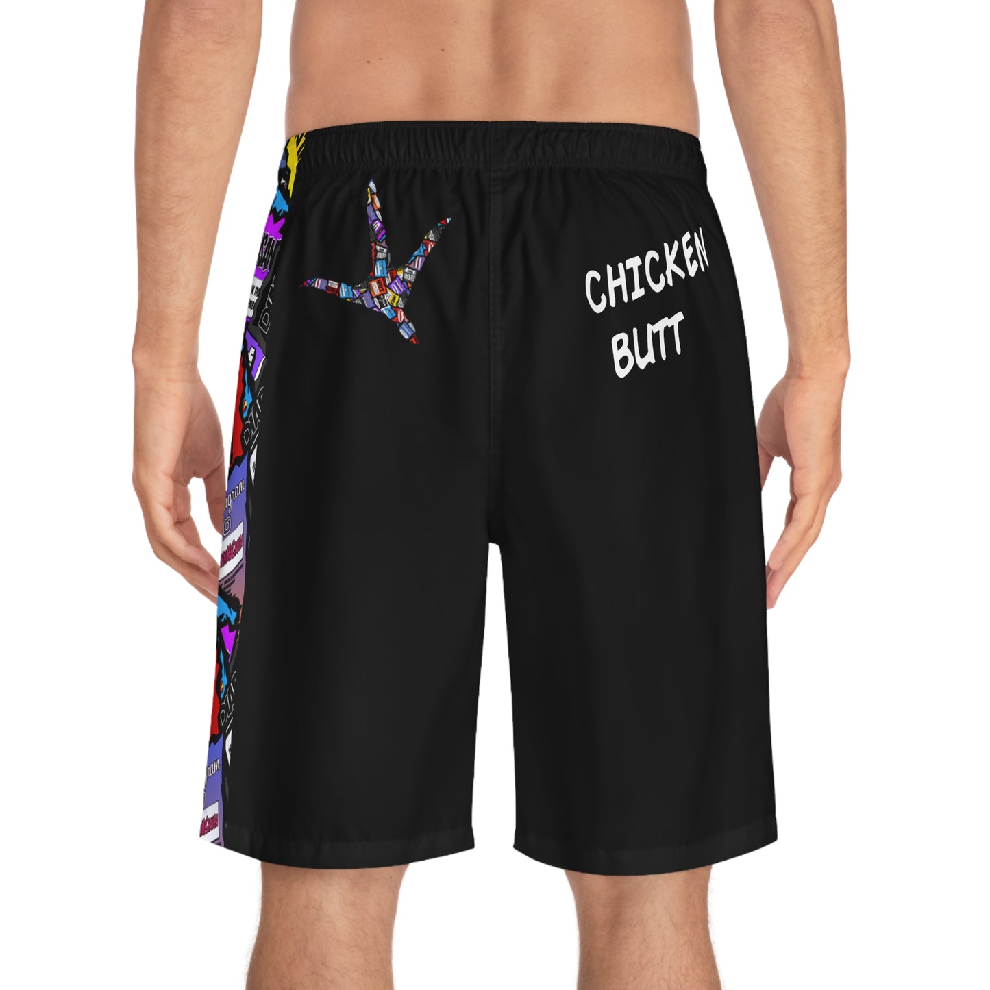 Chicken Butt - Board/Gym Shorts