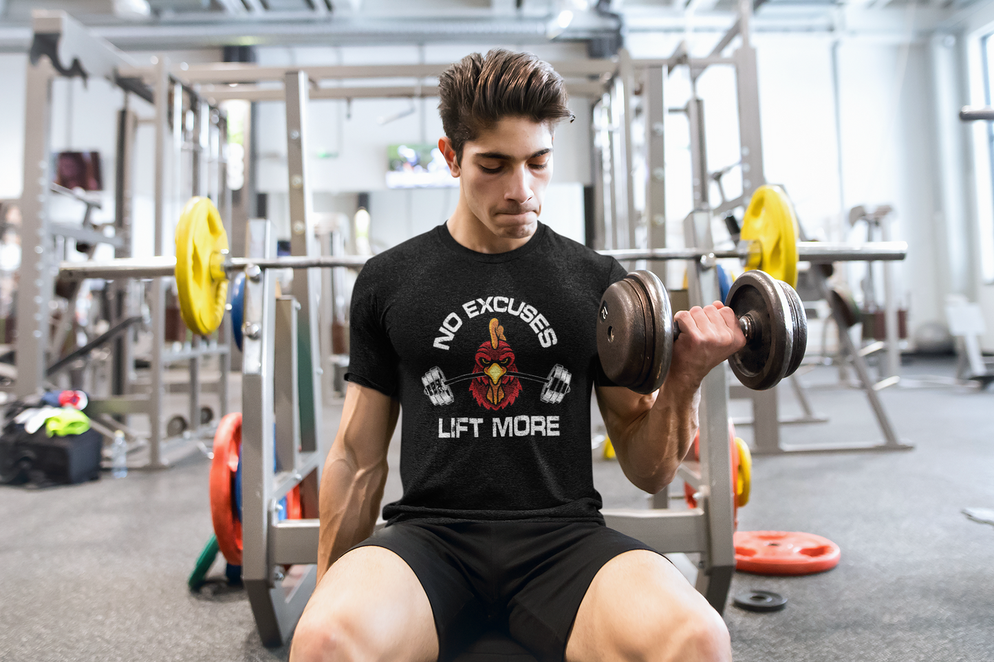 No Excuses - Lift More Tee